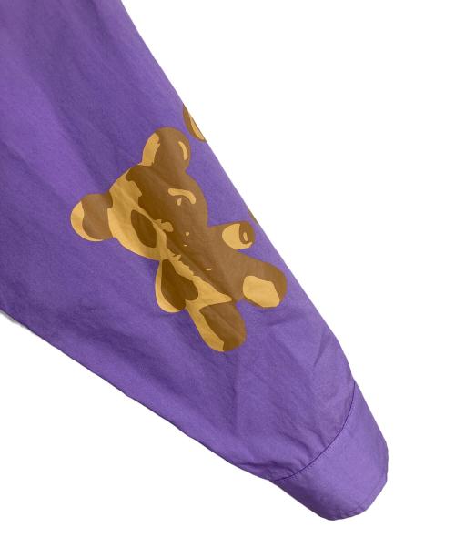 Heaven by Marc Jacobs（ヘブンバイマークジェイコブス）Heaven by Marc Jacobs (ヘブンバイマークジェイコブス) プリントシャツ　長袖シャツ パープル サイズ:XSの古着・服飾アイテム