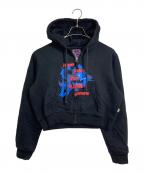 Heaven by Marc Jacobsヘブンバイマークジェイコブス）の古着「ジップパーカー　フーディ」｜ブラック