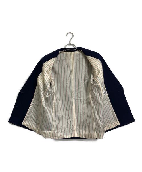 Burberry's（バーバリーズ）Burberry's (バーバリーズ) 金ボタンウール2Ｂジャケット ネイビー サイズ:7の古着・服飾アイテム