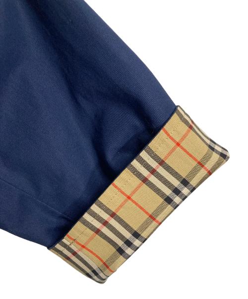 Burberry's（バーバリー）Burberry's (バーバリー) 金ボタントレンチコート　ロングコート　アウター　ライトアウター ネイビー サイズ:9の古着・服飾アイテム