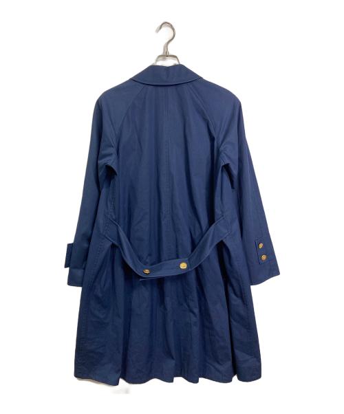 Burberry's（バーバリー）Burberry's (バーバリー) 金ボタントレンチコート　ロングコート　アウター　ライトアウター ネイビー サイズ:9の古着・服飾アイテム