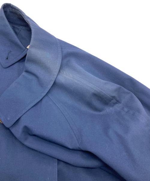 Burberry's（バーバリー）Burberry's (バーバリー) 金ボタントレンチコート　ロングコート　アウター　ライトアウター ネイビー サイズ:9の古着・服飾アイテム