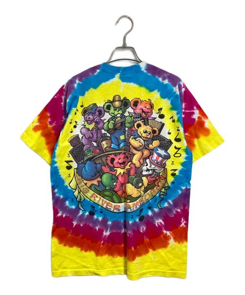 LIQUID BLUE（リキッドブルー）LIQUID BLUE (リキッドブルー) BIG RIVER JAMBOREE Tシャツ 00s　USA製　GREATFUL DEAD マルチカラー サイズ:Mの古着・服飾アイテム
