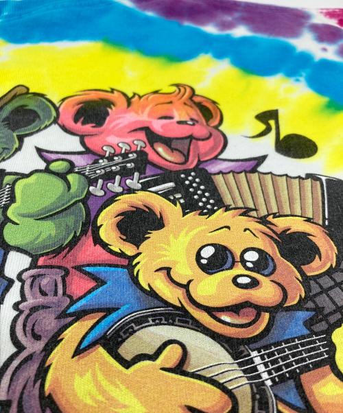 LIQUID BLUE（リキッドブルー）LIQUID BLUE (リキッドブルー) BIG RIVER JAMBOREE Tシャツ 00s　USA製　GREATFUL DEAD マルチカラー サイズ:Mの古着・服飾アイテム