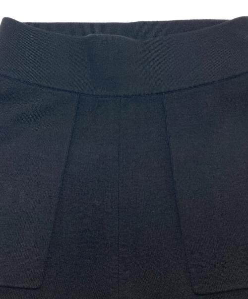 Conte（コンテ）conte (コンテ) ウール ニット イージーパンツ　ニットパンツ ブラック サイズ:実寸参照の古着・服飾アイテム