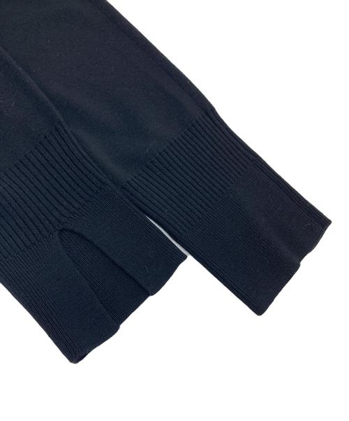 Conte（コンテ）conte (コンテ) ウール ニット イージーパンツ　ニットパンツ ブラック サイズ:実寸参照の古着・服飾アイテム