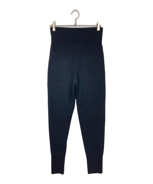 Conte（コンテ）conte (コンテ) ウール ニット イージーパンツ　ニットパンツ ブラック サイズ:実寸参照の古着・服飾アイテム