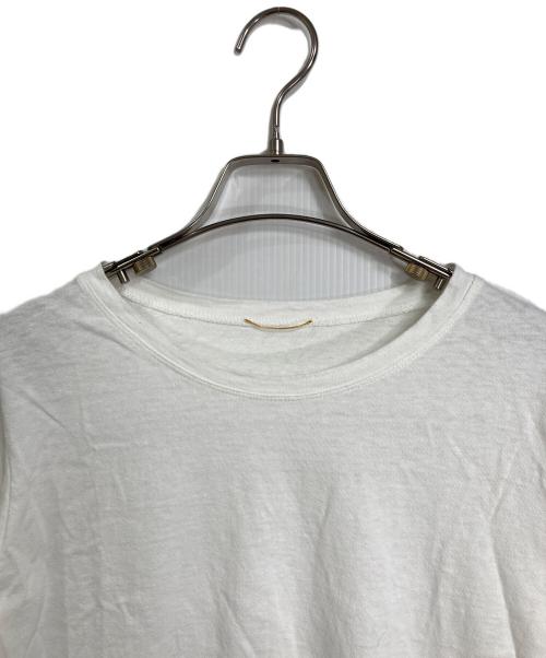 MUSE de Deuxieme Classe（ミューズ ドゥーズィエム クラス）MUSE de Deuxieme Classe (ミューズ ドゥーズィエム クラス) Layering Tシャツ short ロングスリーブカットソー　日本製 ホワイト サイズ:実寸参照の古着・服飾アイテム