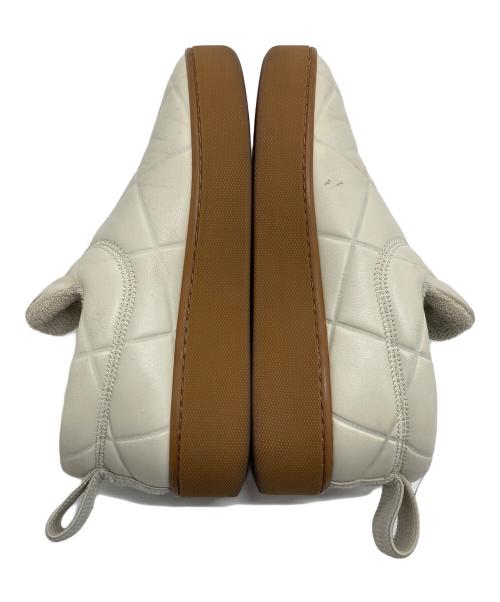 BOTTEGA VENETA（ボッテガベネタ）BOTTEGA VENETA (ボッテガベネタ) キルティングスリッポン　スニーカー アイボリー サイズ:35の古着・服飾アイテム