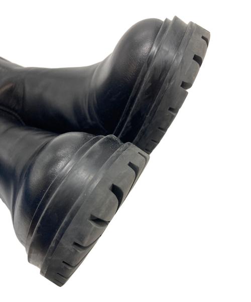 Gianvito Rossi（ジャンヴィト ロッシ）Gianvito Rossi  (ジャンヴィト ロッシ) サイドゴアブーツ　ショートブーツ　イタリア製 ブラック サイズ:35 1/2の古着・服飾アイテム