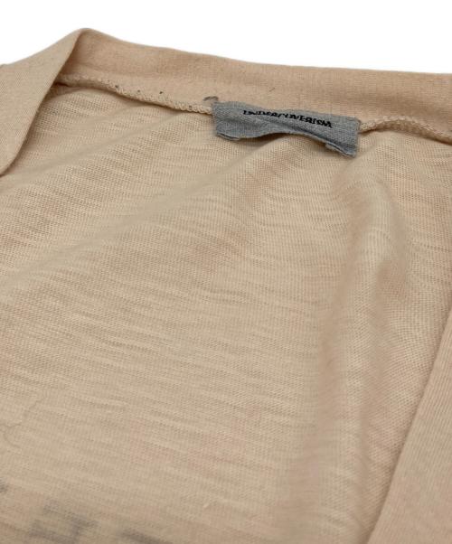 UNDERCOVERISM（アンダーカバーイズム）UNDERCOVERISM (アンダーカバーイズム) スーサイドカーディガン　グラフィックカーディガン ベージュ サイズ:4の古着・服飾アイテム