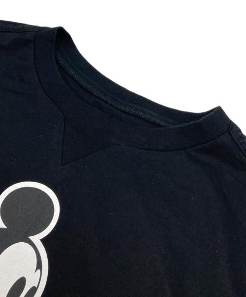 TAKAHIROMIYASHITA TheSoloIst.（タカヒロミヤシタ ザソロイスト）TAKAHIROMIYASHITA TheSoloIst. (タカヒロミヤシタ ザソロイスト) Mickey Mouse crewneck S/S tee 日本製 ブラック サイズ:48の古着・服飾アイテム
