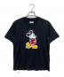 TAKAHIROMIYASHITA TheSoloIst.（タカヒロミヤシタ ザソロイスト）の古着「Mickey Mouse crewneck S/S tee 日本製」｜ブラック