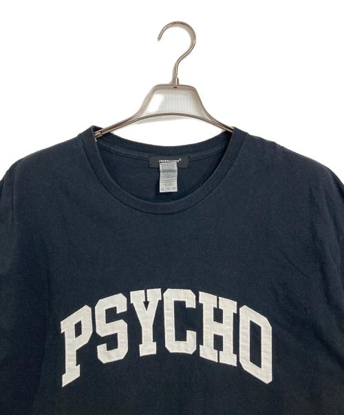 UNDERCOVER（アンダーカバー）UNDERCOVER (アンダーカバー) PSYCHO Tee 半青カットソー　Tシャツ ブラック サイズ:XLの古着・服飾アイテム