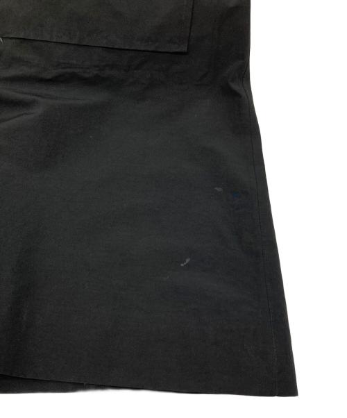 ZARA（ザラ）ZARA (ザラ) STUDIO NICHOLSON (スタジオ ニコルソン) コラボフーデッドコート ブラック サイズ:Sの古着・服飾アイテム