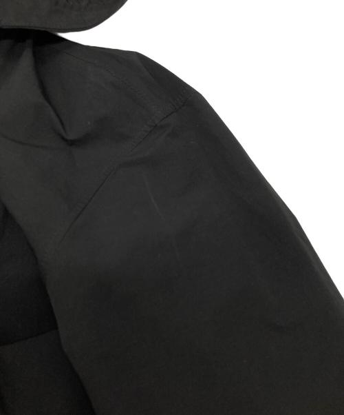 ZARA（ザラ）ZARA (ザラ) STUDIO NICHOLSON (スタジオ ニコルソン) コラボフーデッドコート ブラック サイズ:Sの古着・服飾アイテム