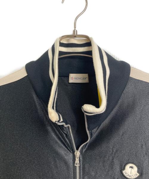 MONCLER（モンクレール）MONCLER (モンクレール) Palm Angels (パーム エンジェルス) TRACK ZIPUP トラックジップアップ　トラックジャケット　ジャージ　アウター　ライトアウター　22AW ブラック サイズ: Lの古着・服飾アイテム