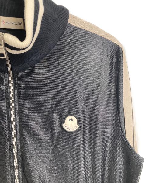 MONCLER（モンクレール）MONCLER (モンクレール) Palm Angels (パーム エンジェルス) TRACK ZIPUP トラックジップアップ　トラックジャケット　ジャージ　アウター　ライトアウター　22AW ブラック サイズ: Lの古着・服飾アイテム