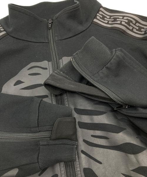 genzai（ゲンザイ）genzai (ゲンザイ) Hideyoshi (ヒデヨシ) Bone Track Jacket トラックジャケット　 ブラック サイズ:Mの古着・服飾アイテム