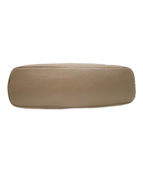 MARCO MASI（マルコマージ）MARCO MASI (マルコマージ) green label relaxing (グリーンレーベルリラクシング) 別注ワンショルダーバッグ　レザーバッグ　イタリア ベージュ サイズ:実寸参照の古着・服飾アイテム