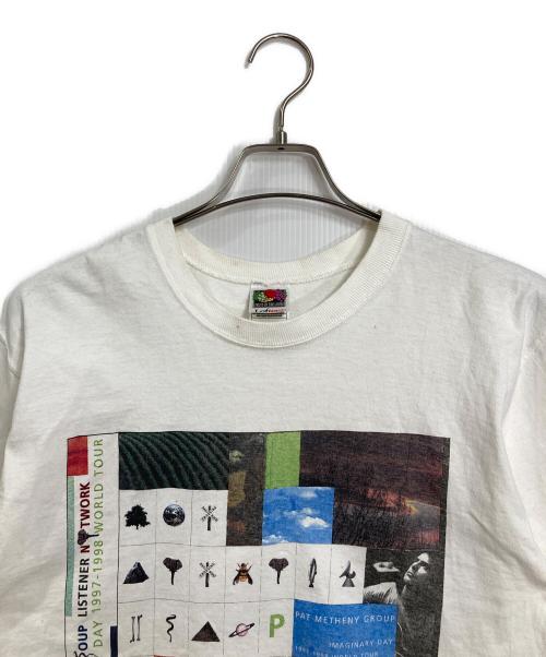 FRUIT OF THE LOOM（フルーツオブザルーム）FRUIT OF THE LOOM (フルーツオブザルーム) 【古着】バンドTシャツ　ツアーTシャツ　PAT METHENY GROUP ©97年 ホワイト サイズ:Mの古着・服飾アイテム