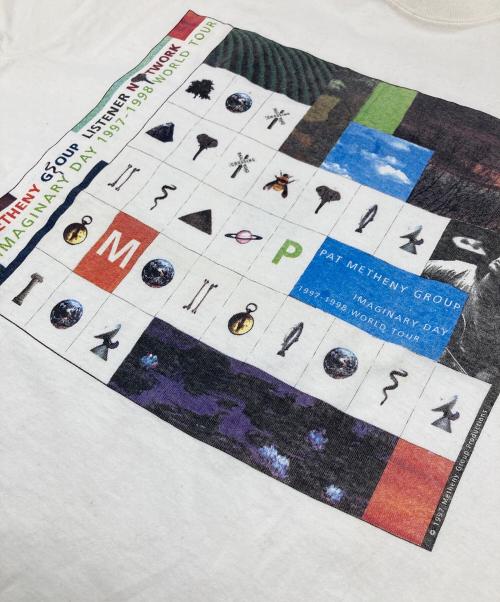 FRUIT OF THE LOOM（フルーツオブザルーム）FRUIT OF THE LOOM (フルーツオブザルーム) 【古着】バンドTシャツ　ツアーTシャツ　PAT METHENY GROUP ©97年 ホワイト サイズ:Mの古着・服飾アイテム