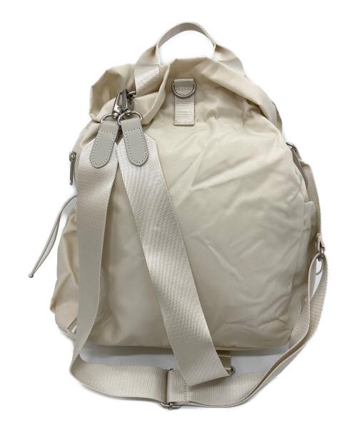 THE NORTH FACE（ザ ノース フェイス）THE NORTH FACE (ザ ノース フェイス) BONNEY PACK ボニーパック　リュック　ショルダーバッグ　通勤 通学 トラベル タウンユース アイボリー サイズ:実寸参照の古着・服飾アイテム