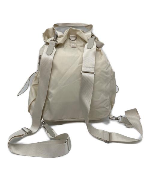 THE NORTH FACE（ザ ノース フェイス）THE NORTH FACE (ザ ノース フェイス) BONNEY PACK ボニーパック　リュック　ショルダーバッグ　通勤 通学 トラベル タウンユース アイボリー サイズ:実寸参照の古着・服飾アイテム
