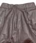 中古・古着 AMERI (アメリ) DEEP SLIT SYNTHETIC LEATHER SKIRT ディープ スリット シンセティック レザー スカート  ロングスカート ブラウン サイズ:S：5000円
