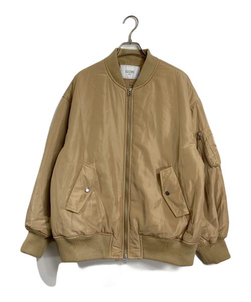 SLOBE IENA（スローブ イエナ）SLOBE IENA (スローブ イエナ) 中綿MA-1 26SS ベージュ サイズ:実寸参照の古着・服飾アイテム
