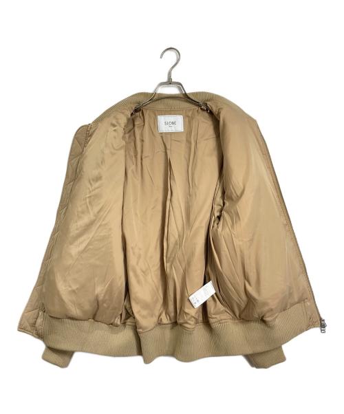 SLOBE IENA（スローブ イエナ）SLOBE IENA (スローブ イエナ) 中綿MA-1 26SS ベージュ サイズ:実寸参照の古着・服飾アイテム