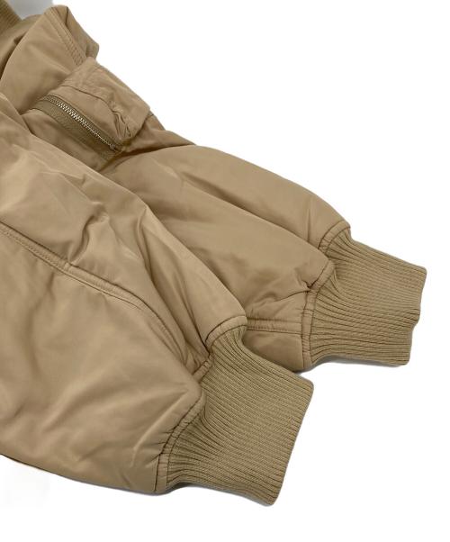 SLOBE IENA（スローブ イエナ）SLOBE IENA (スローブ イエナ) 中綿MA-1 26SS ベージュ サイズ:実寸参照の古着・服飾アイテム