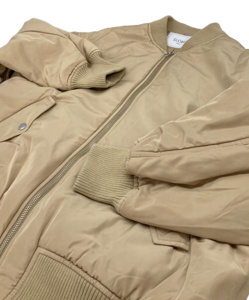 SLOBE IENA（スローブ イエナ）SLOBE IENA (スローブ イエナ) 中綿MA-1 26SS ベージュ サイズ:実寸参照の古着・服飾アイテム