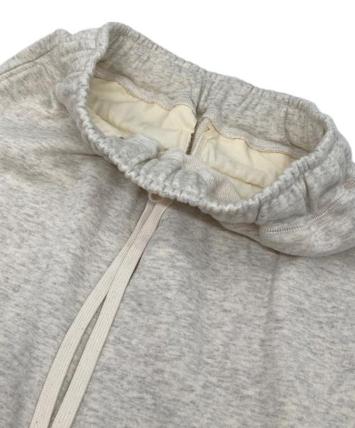Adam et Rope（アダム エ ロペ）Adam et Rope (アダム エ ロペ) カーブスウェットパンツ　コットンパンツ グレー サイズ:36の古着・服飾アイテム