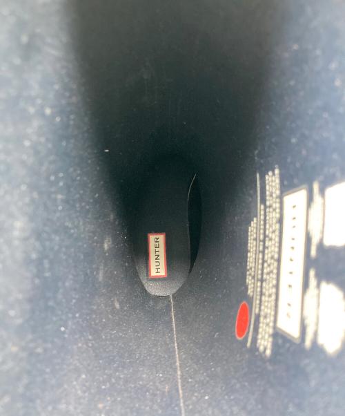 HUNTER（ハンター）HUNTER (ハンター) レインブーツ ORIGINAL TALL 長靴 ネイビー サイズ:UK6の古着・服飾アイテム