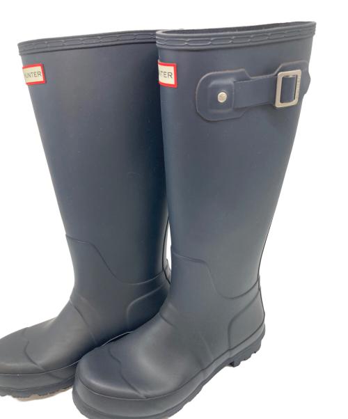 HUNTER（ハンター）HUNTER (ハンター) レインブーツ ORIGINAL TALL 長靴 ネイビー サイズ:UK6の古着・服飾アイテム