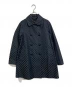 MACKINTOSHマッキントッシュ）の古着「ゴム引きドットコート　水玉　シルク混」｜グレー