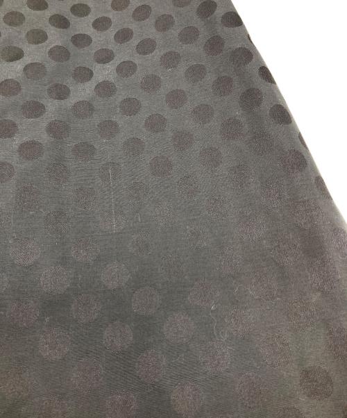 MACKINTOSH（マッキントッシュ）MACKINTOSH (マッキントッシュ) ゴム引きドットコート　水玉　シルク混 グレー サイズ:34の古着・服飾アイテム