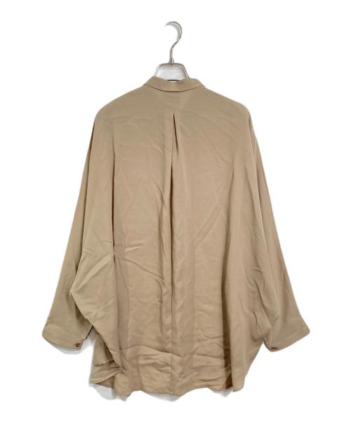 L'appartement（アパルトモン）L'Appartement (アパルトモン) Dolman sleeve sheer Blouse キュプラ混ブラウス ベージュ サイズ:FREEの古着・服飾アイテム