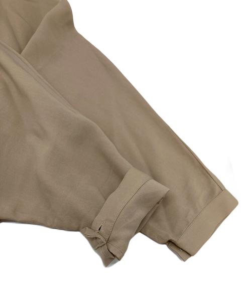 L'appartement（アパルトモン）L'Appartement (アパルトモン) Dolman sleeve sheer Blouse キュプラ混ブラウス ベージュ サイズ:FREEの古着・服飾アイテム