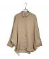 L'Appartement（アパルトモン）の古着「Dolman sleeve sheer Blouse キュプラ混ブラウス」｜ベージュ