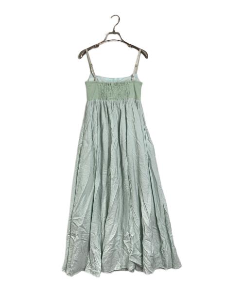 La boutique BonBon（ラブティックボンボン）La boutique BonBon (ラブティックボンボン) カップ付きキャミワンピース ミント サイズ:38の古着・服飾アイテム