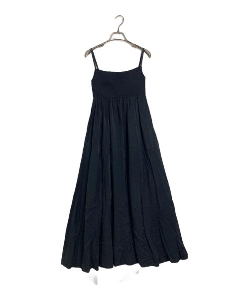 La boutique BonBon（ラブティックボンボン）La boutique BonBon (ラブティックボンボン) カップ付きキャミワンピース ブラック サイズ:38の古着・服飾アイテム