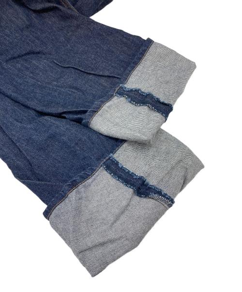 Vivienne Westwood man（ヴィヴィアン ウェストウッド マン）Vivienne Westwood man (ヴィヴィアン ウェストウッド マン) オーブ刺繍カーブデニム　5ポケット　日本製 インディゴ サイズ:44の古着・服飾アイテム