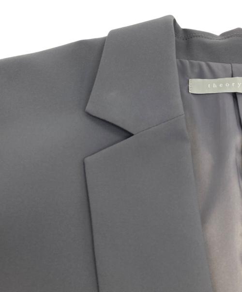 theory luxe（セオリーリュクス）theory luxe (セオリーリュクス) ROWEN SYCAMORE テーラードジャケット グレー サイズ:38の古着・服飾アイテム