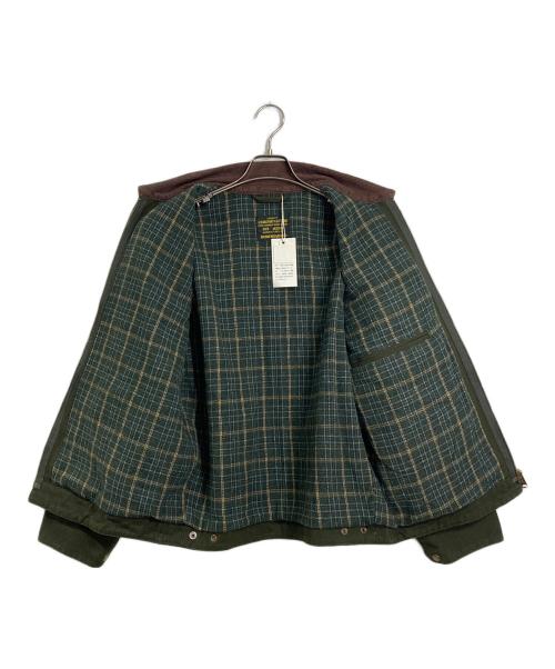 OKONKWO（オコンクウォ）okonkwo (オコンクウォ) ダック地ジャケット　コットンジャケット グリーン サイズ:Mの古着・服飾アイテム
