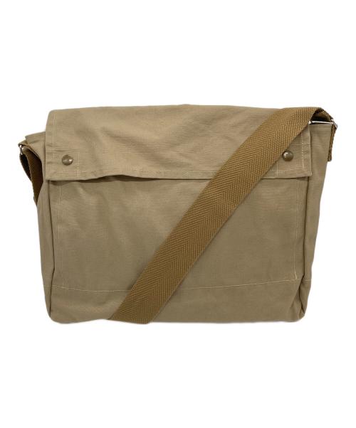 fennica（フェニカ）fennica (フェニカ) orSlow別注 British Army Shoulder Bag  ブリティッシュアーミー　ショルダーバッグ　斜めがけ ベージュ サイズ:実寸参照の古着・服飾アイテム