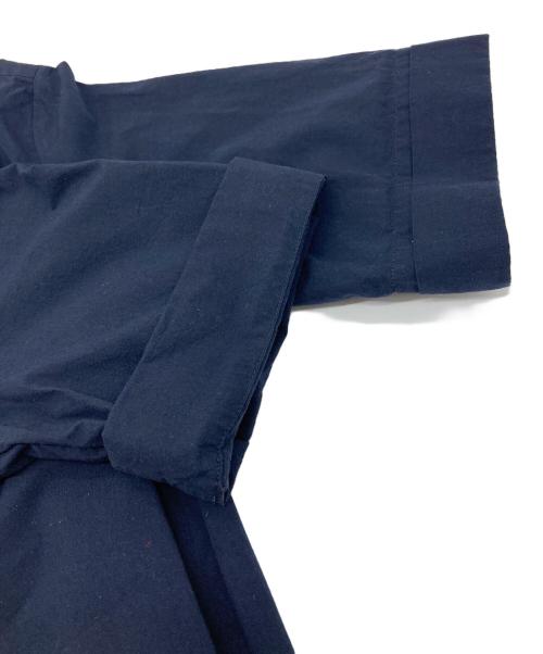 MHL（エムエイチエル）MHL (エムエイチエル) 半袖ワンピース　コットンワンピース ネイビー サイズ:1 未使用品の古着・服飾アイテム