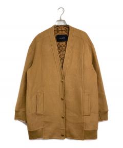 中古・古着通販】COACH (コーチ) ショートトレンチコート レッド