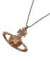 Vivienne Westwood (ヴィヴィアンウエストウッド) オーブモチーフネックレス　ピンクゴールド ピンクベージュ サイズ:実寸参照：10000円